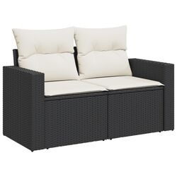 Set mobilier de gradina VidaXL 3224327 (Cream/Black) Thumb