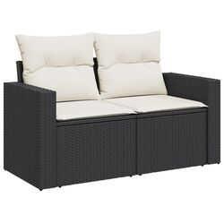 Set mobilier de gradina VidaXL 3224341 (Cream/Black) Thumb