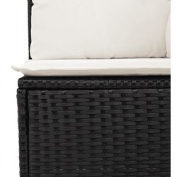 Set mobilier de gradina VidaXL 3224348 (Cream/Black) Thumb