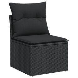 Set mobilier de gradina VidaXL 3224361 (Black) Thumb