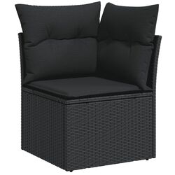 Set mobilier de gradina VidaXL 3224361 (Black) Thumb