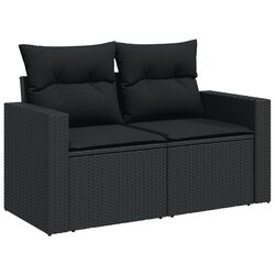 Set mobilier de gradina VidaXL 3224361 (Black) Thumb