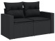 Set mobilier de gradina VidaXL 3224361 (Black)