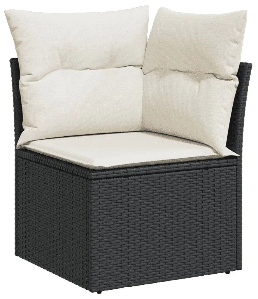 Set mobilier de gradina VidaXL 3224362 (Black/Cream)