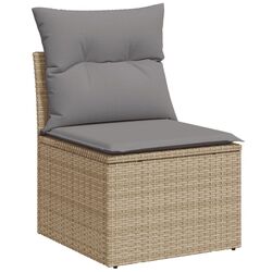 Set mobilier de gradina VidaXL 3224365 (Beige/Grey) Thumb