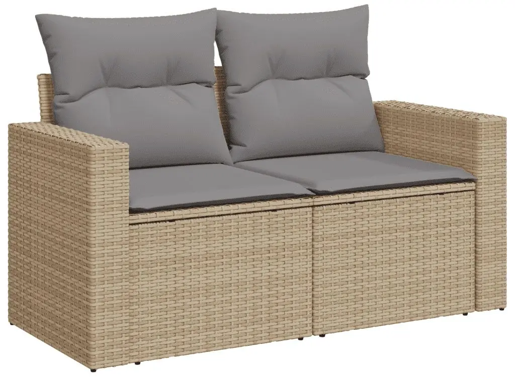 Set mobilier de gradina VidaXL 3224365 (Beige/Grey)