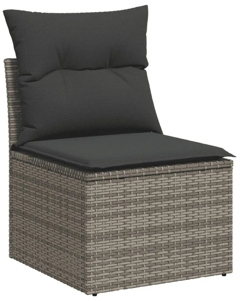 Set mobilier de gradina VidaXL 3224366 (Grey/Dark Grey)