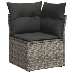Set mobilier de gradina VidaXL 3224366 (Grey/Dark Grey) Thumb