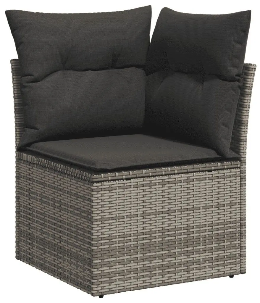 Set mobilier de gradina VidaXL 3224366 (Grey/Dark Grey)