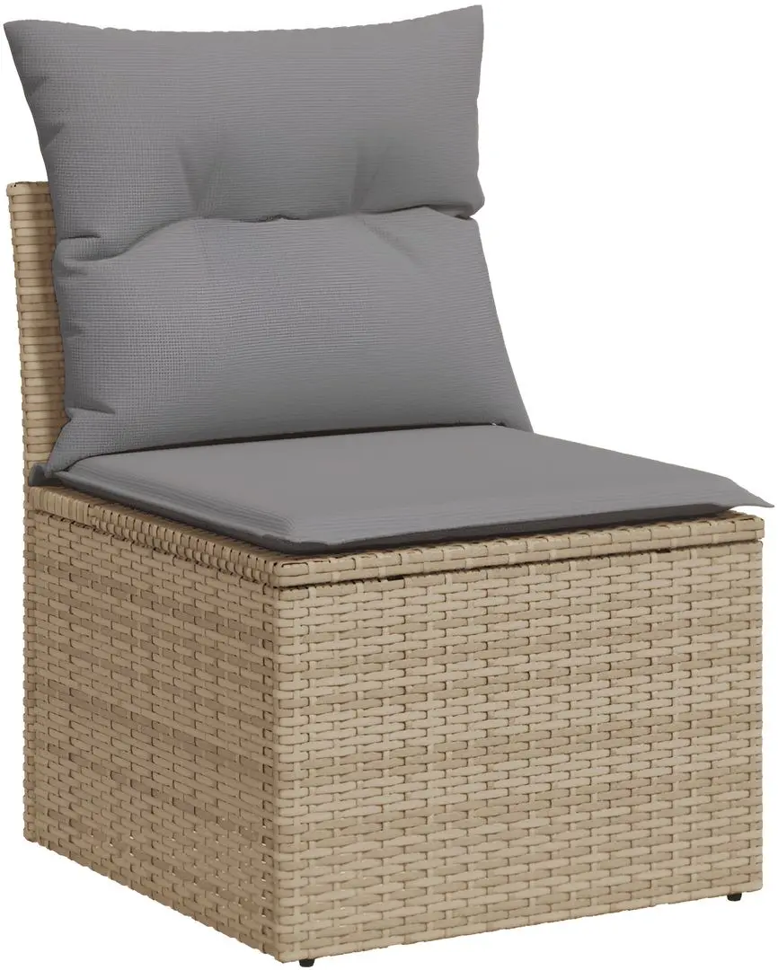 Set mobilier de grădină VidaXL 3224372 (Beige/Grey)