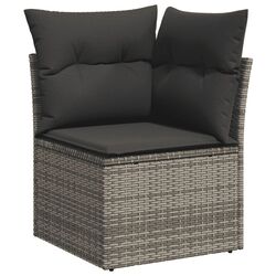 Set mobilier de gradina VidaXL 3224408 (Grey/Dark Grey) Thumb