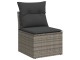 Set mobilier de gradina VidaXL 3224408 (Grey/Dark Grey)