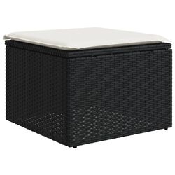 Set mobilier de gradina VidaXL 3224425 (Black/Cream) Thumb