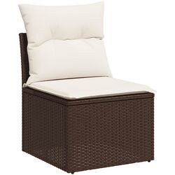 Set mobilier de grădină VidaXL 3250212 (Brown/White) Thumb