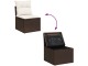 Set mobilier de grădină VidaXL 3250212 (Brown/White)