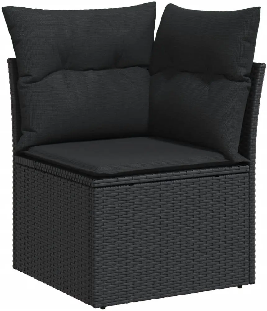 Set mobilier de gradina VidaXL 3250224 (Black)