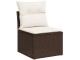 Set mobilier de grădină VidaXL 3250232 (Brown/White)