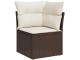 Set mobilier de grădină VidaXL 3250232 (Brown/White)