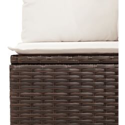 Set mobilier de grădină VidaXL 3250232 (Brown/White) Thumb