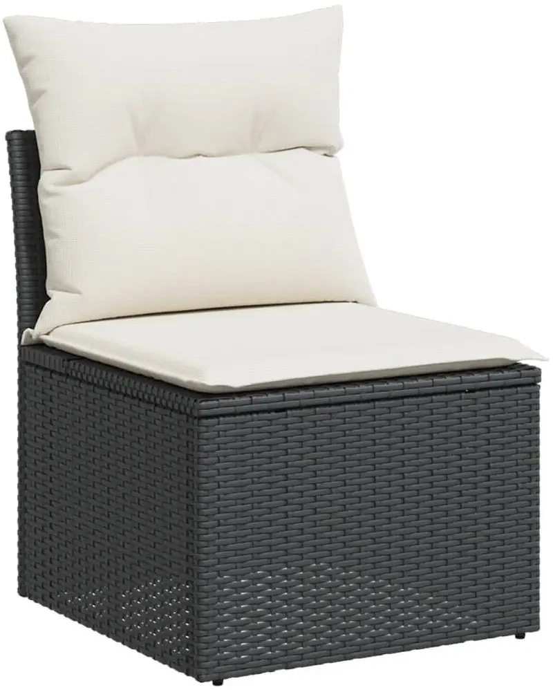 Set mobilier de gradina VidaXL 3250285 (Black/Cream)