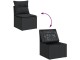 Set mobilier de gradina VidaXL 3250324 (Black)