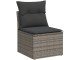 Set mobilier de gradina VidaXL 3250389 (Grey/Dark Grey)