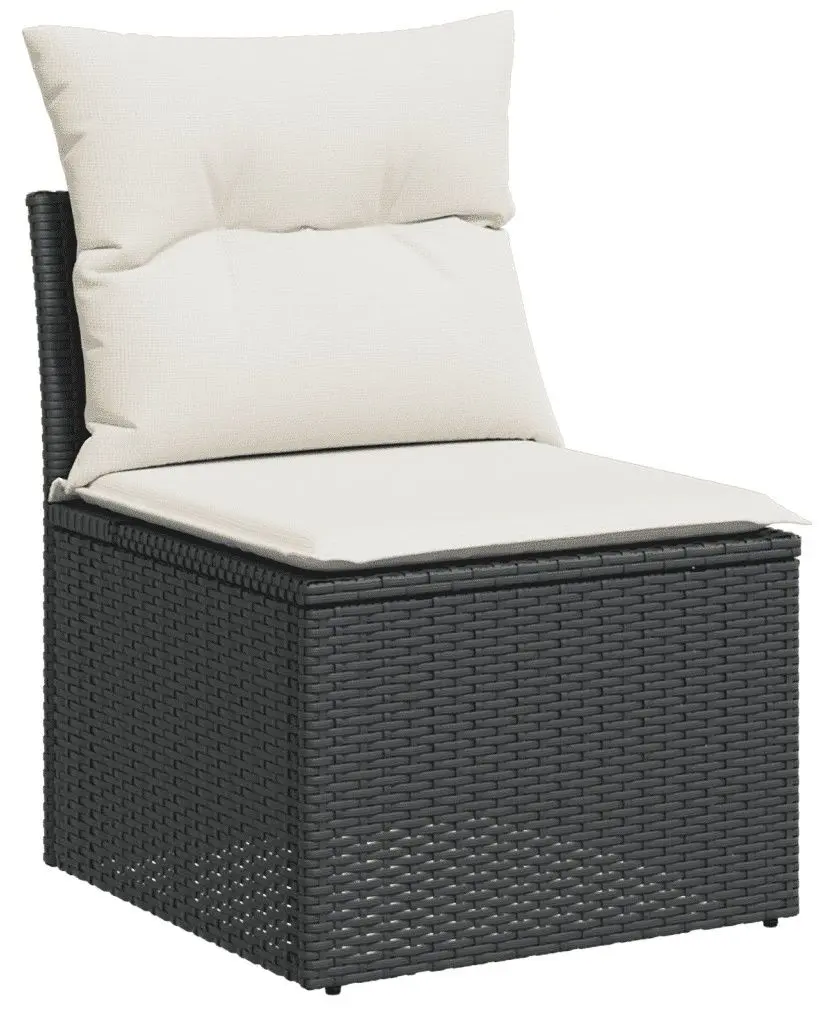 Set mobilier de gradina VidaXL 3251093 (Black/Cream)