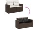 Set mobilier de grădină VidaXL 3251170 (Brown/White)