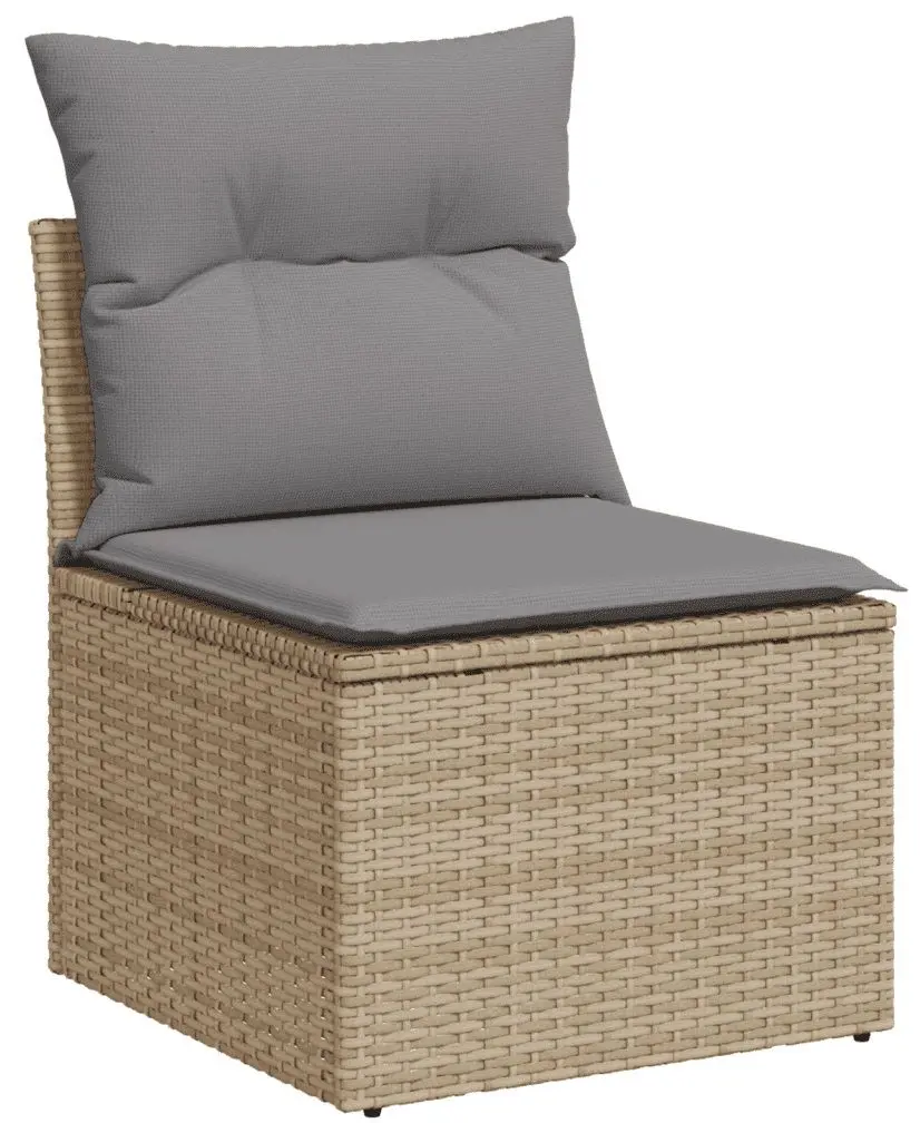 Set mobilier de gradina VidaXL 3251196 (Beige/Grey)