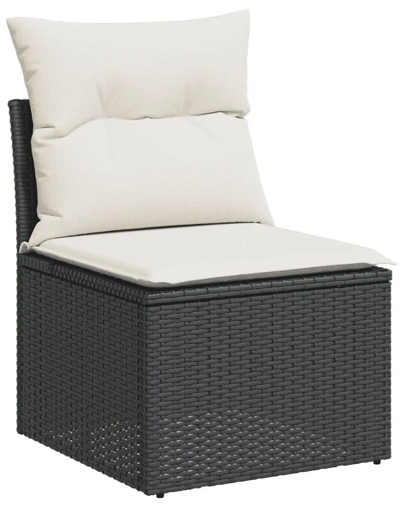 Set mobilier de gradina VidaXL 3251413 (Black/Cream)