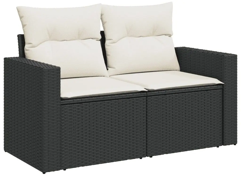 Set mobilier de gradina VidaXL 3251413 (Black/Cream)