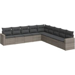 Set mobilier de grădină VidaXL 3251427 (Grey) Thumb