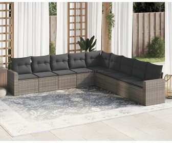 Set mobilier de grădină VidaXL 3251427 (Grey)