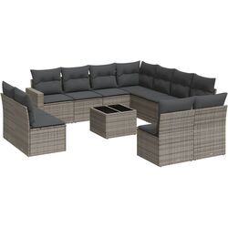 Set mobilier de grădină vidaXL 3251477 (Grey) Thumb