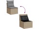 Set mobilier de grădină VidaXL 3256199 (Beige/Grey)