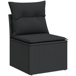 Set mobilier de gradina VidaXL 3256265 (Black/Acacia) Thumb