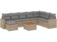 Set mobilier de grădină VidaXL 3256591 (Beige/Grey)