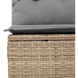 Set mobilier de grădină VidaXL 3256591 (Beige/Grey) Thumb