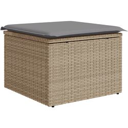 Set mobilier de grădină VidaXL 3256591 (Beige/Grey) Thumb