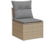 Set mobilier de grădină vidaXL 3261289 (Beige/Grey)