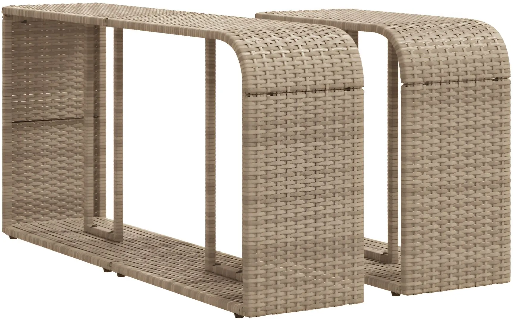 Set mobilier de grădină vidaXL 3261289 (Beige/Grey)