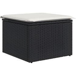 Set mobilier de grădină VidaXL 3261306 (Black/White) Thumb
