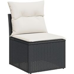 Set mobilier de grădină VidaXL 3261306 (Black/White) Thumb