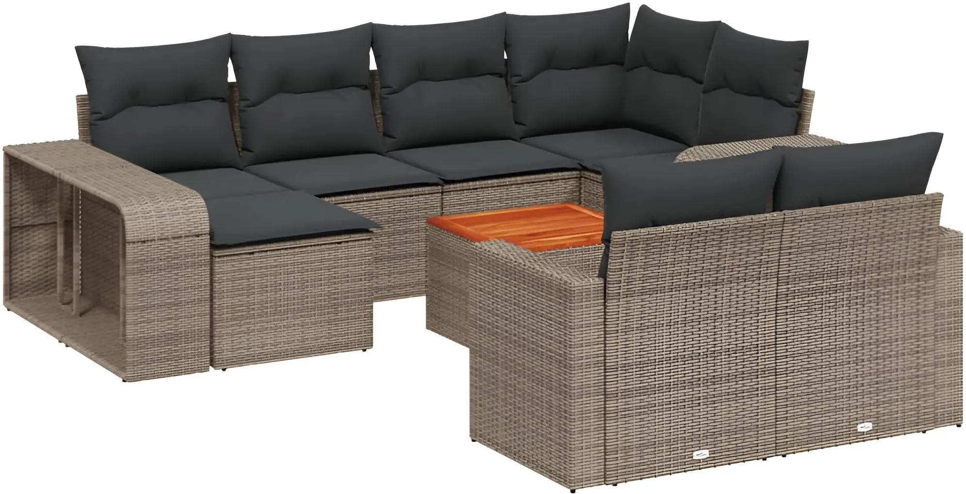 Set mobilier de grădină VidaXL 3261310 (Grey)