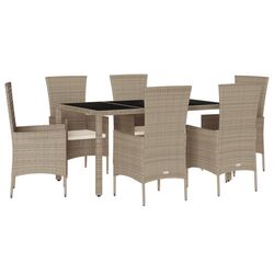 Комплект садовой мебели VidaXL 3277572 (Beige/Cream) Thumb