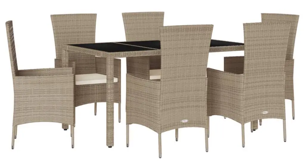 Комплект садовой мебели VidaXL 3277572 (Beige/Cream)