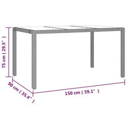 Комплект садовой мебели VidaXL 3277572 (Beige/Cream) Thumb