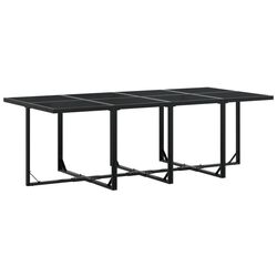 Set mobilier de gradina VidaXL 3295025 (Black) Thumb