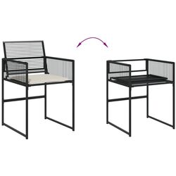 Set mobilier de gradina VidaXL 3295025 (Black) Thumb
