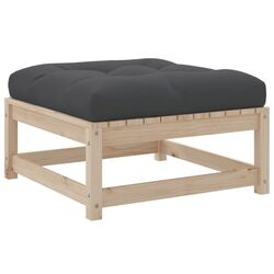 Set mobilier de gradina VidaXL 3295822 (Natural/Anthracite) Thumb